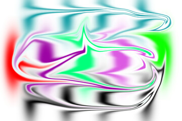 Abstract swirling colors with psychedelic effect