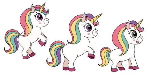 Cartoon Style Vactor Animal