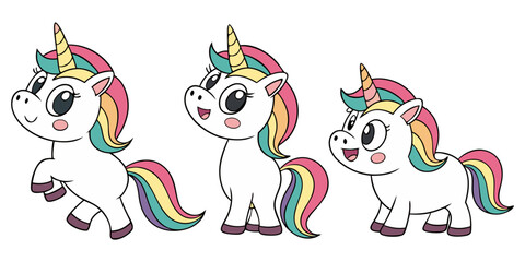 Cartoon Style Vactor Animal