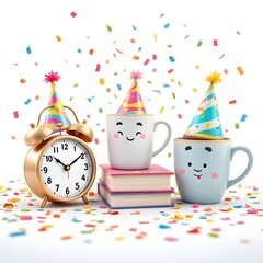 Celebrate the Moment Time for Fun and Joyful Mugs