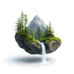 Discover a Mystical Floating Island Oasis of Serenity and Nature's Beauty