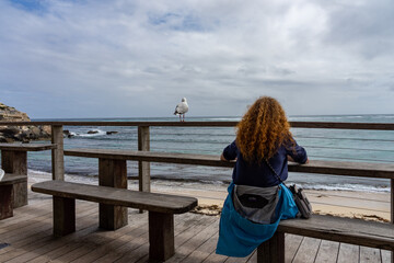 girl on the pier