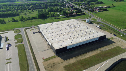 Storage center and fields from above