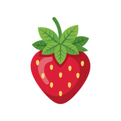Obraz premium Isolated Strawberry Berry Illustration on transparent background