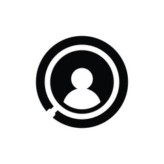 Recruitment Logo Staffing agency Stock Illustration