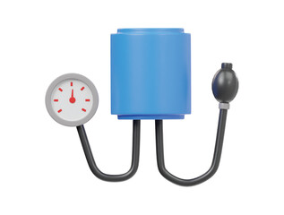 Stethoscope icon 3d render illustration