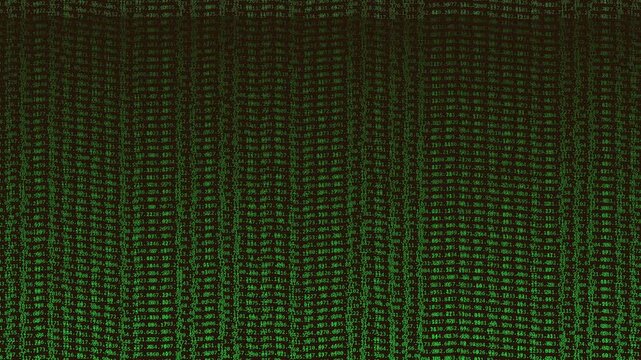 Matrix Style Code Animation Background