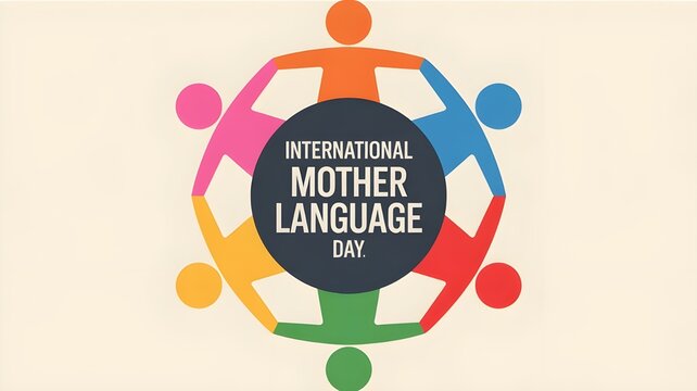 Vector illustration for International Mother Language Day materials. International Mother Language Day or IMLD is held to promote awareness of linguistic and cultural diversity and multilingualism.