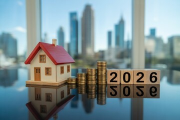 Real Estate Investment Growth 2026 – Property Market and Home Value Increase Concept