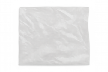 Wrinkled transparent plastic wrap texture overlaying concept, clear packaging material or protective cling film surface