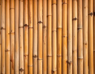 Naklejka premium Bamboo Wall Texture Natural Background