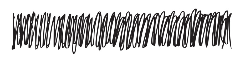 Sketch scribble smear. Black pencil drawing in the shape of a rectangle on white background. Great design for any purposes. Vector illustration.