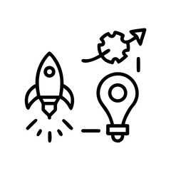 Innovative startup launch and business growth