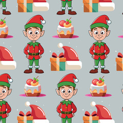 Cute pattern for many designs, festive, Christmas