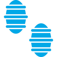 vector illustration of a set of colorful abstract shapes