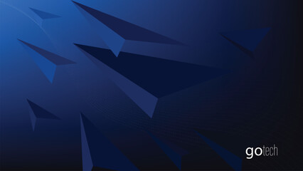 Modern abstract background with futuristic digital theme.