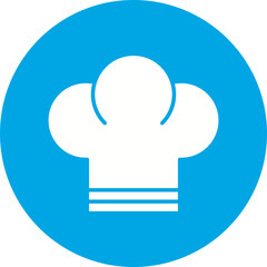 chef hat icon vector illustration