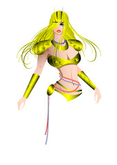 女性　戦士　ファッション