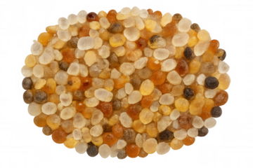 Bee pollen granules collecting essential vitamins and minerals, representing natural health and beekeeping