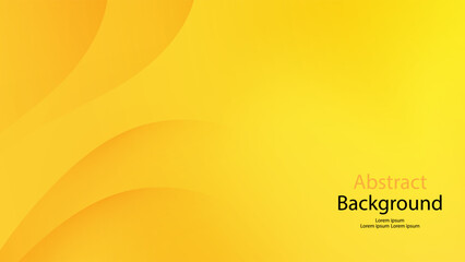 Yellow color background abstract art vector