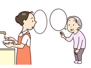 認知症　何度も聞く