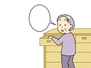 認知症　忘れる、お金が無いと言う