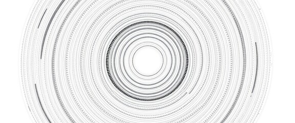 Obraz premium Abstract Concentric Circles Pattern Background Repetitive Circular Design Minimalist Geometric