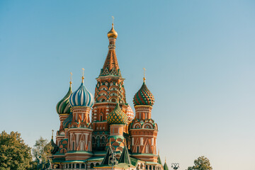 Obraz premium St. Basil cathedral in Moscow, Russia