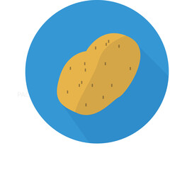illustration of a plate with bread