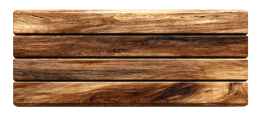 Wooden planks in horizontal stripes