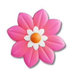 Fototapeta premium pink dahlia flower