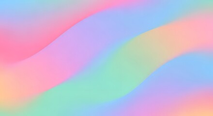 An abstract rainbow wave pattern of bright, lines, and geometric shapes creates a vibrant vector wallpaper design