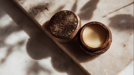 Wooden Solid Perfume Case