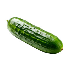cucumber on white background
