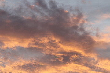 Clouds in the sky
