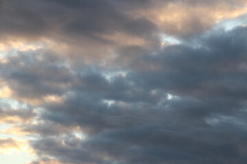 Clouds in the sky