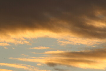 Clouds in the sky