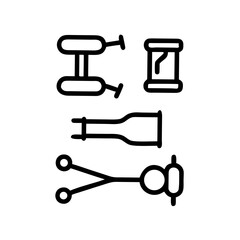 Exercise equipment including dumbbell, weight bar, and resistance band