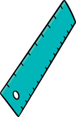 Illustration of ruler
