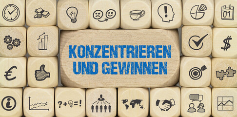 Konzentrieren und gewinnen