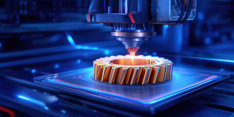 3d printing metal gear using additive manufacturing technology