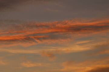 Clouds in the sky