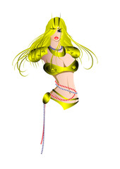 女性　戦士　ファッション