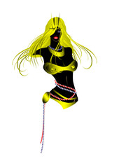 女性　戦士　ファッション