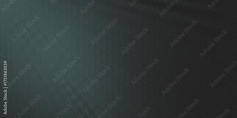 Wall mural dark teal abstract textured background, smooth gradient light effect with soft shadow, modern digita