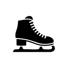 Classic ice skate representing winter sports, outdoor fun, and the charm of frozen lakes and festive ice rinks.
