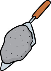 Illustration of trowel
