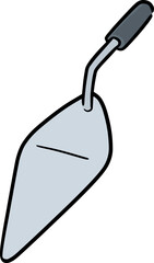 Illustration of trowel
