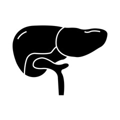 Liver icon desigbn