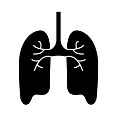 Lungs icon desigbn